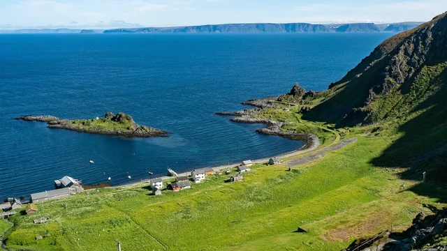 Boligbebyggelse i Finnmark, illustrasjon til saken om gjeld og boligverdier
